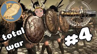 OUR LUCK IS RUNNING OUT 0   TOTAL WAR ROME 2 DEI ATHENS TOTAL WAR CAMPAIGN PART 4