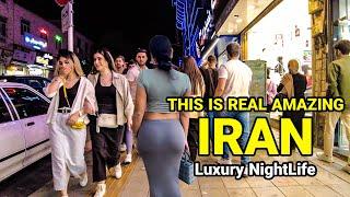 STREET STYLE of IRANIAN Girls and Boys  Luxury Neighborhood In IRAN ایران