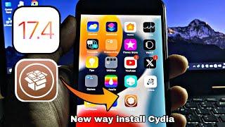 How to install Cydia for iOS 17.4 - iOS 15 Cydia Rootful Jailbreak Palera1n & WinRa1n