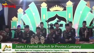 Juara 1 Hadroh se Provinsi Lampung