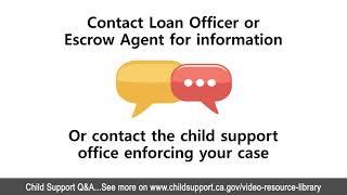 Who do I contact to remove a lien that has been placed on my house due to unpaid child support?