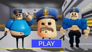 Escaping from a BARRYS PRISON RUN And BECAME a BARRY COP HEAD #Roblox