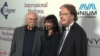 David Crosby Susie Novis Dr Brian Durie at Internationa...