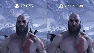 God of War Ragnarök - PS5 vs PS5 Pro Graphics Comparison