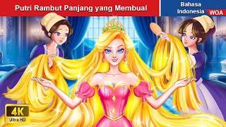 Putri Rambut Panjang yang Membual  Dongeng Bahasa Indonesia  WOA Indonesian Fairy Tales