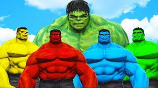 THE INCREDIBLE HULK VS TEAM HULK - EPIC BATTLE