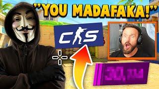 WHY YOU CHEATING MOTHERF***ER...?  - pashaBiceps Finds Hacking Racist Teammate In CS2 Premier MM