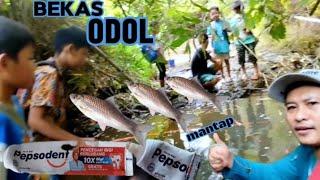 BONGKAR UMPAN JITU BUAT IKAN WADER‼️Edan Gacornya SPOT IKAN WADER‼️ Bekas ODOL Gacor Buat SPOT IKAN