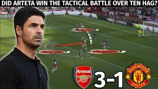 Did Arteta WIN The Tactical Battle Over Ten Hag?  Arsenal vs Man United 3-1  Tactical Analysis