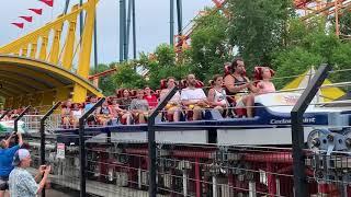 Top Thrill Dragster rollback 7-18-19
