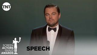 Leonardo DiCaprio Introduces Robert De Niro  26th Annual SAG Awards  TNT