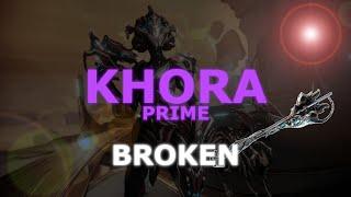 Warframe Khora Prime Build - A DEUSA DOS RED CRITS CAUSE MILHÕES DE DANO NO STEEL PATH