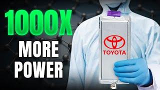 Toyota’s ALL NEW Solid State Battery Shocks The World