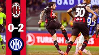 AC Milan 0-2 Inter  Highlights #ChampionsLeague