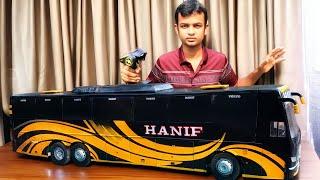 How I Made Volvo 9400 B9R Multiaxle  112 Scale Rc Hanif Bus At Home