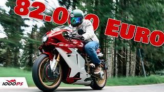 Stürzen verboten MV Agusta Superveloce 1000 Serie Oro Exklusiv-Test