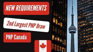 PNP Program Canada 2021 Requirements Updated and Latest PNP Draw