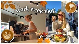 WORK WEEK VLOG  {herbst vlog} - gemütlich café stricken clean & reset