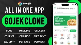 Gojek Clone Script  Launch Multi-Service Business with Gojek Like App - White Label Fox