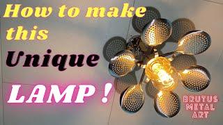 How to make this unique lamp 