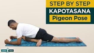 Kapotasana Pigeon Pose How to Do Step by Step for Beginners with Benefits and Precautions