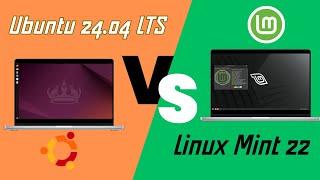 Linux Mint 22 vs Ubuntu 24.04  RAM Consumption