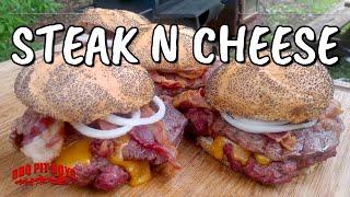 Steak n Bacon Cheese Burger
