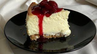 How to Make New York-Style Cheesecake Best Dessert Recipe. Everyone Will Be Impressed.