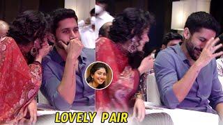 LOVELY VIDEO Sai Pallavi And Naga Chaitanya at Love Story Pre Release Event  Filmylooks