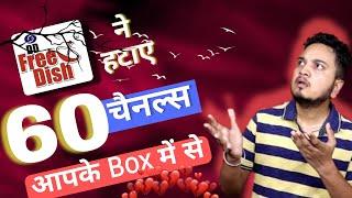 DD Free Dish Removed 60 Channels from its Set Top Box  DD Free Dish Latest News