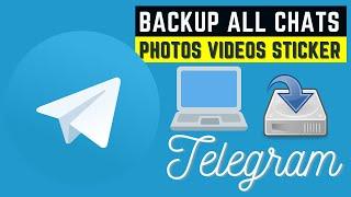 Remake how to backup Telegram chats on your PC