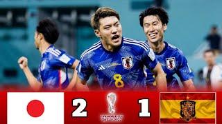 Japan Vs Spain - Highlights FIFA World Cup 2022  Jepang vs Spanyol