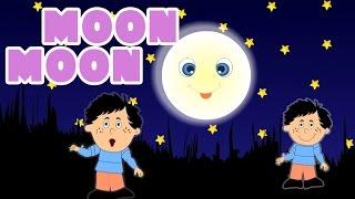 MOON MOON   Nursery Rhymes  Baby Songs