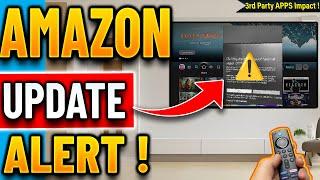 New Firestick Update - Amazon Target 3rd Party Apps