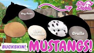 *SPOILERS* 8+ MUSTANG COAT COLORS POSSIBLY SPIRIT? IN STAR STABLE 