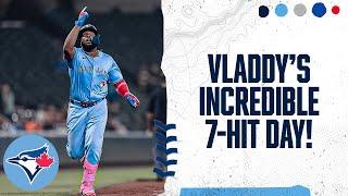 Vladimir Guerrero Jr.s unbelievable SEVEN-hit day