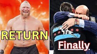 WWE News 44-Year-Old Star Returning Next Week Bloodline to Attack CM Punk & Brock Lesnar?