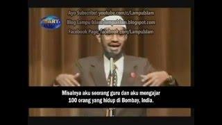 Kenapa Allah Mengutuk Yahudi dalam Quran  -  Dr  Zakir Naik