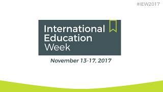 International Education Week 2017  How you can participate