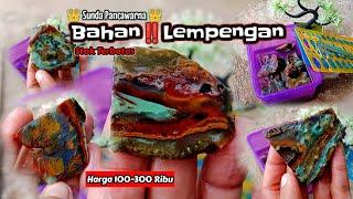 BAHAN‼️BATU PANCAWARNA GARUT⭐ Spesial  Sunda Pancawarna  Harga 100-300 ribuan 