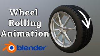 Wheel Rigging And Animation  Blender 3.4 Tutorial