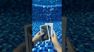 iPhone 15 Pro Max Unboxing under water آنباکس آیفون ۱۵ پرو مکس در زیر آب #iphone #apple #viral