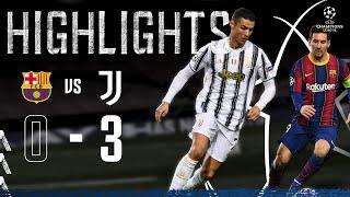 Barcelona 0-3 Juventus  Ronaldo & McKennie Seal Top spot in Camp Nou  Champions League Highlights