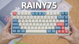 This is the BEST Budget Custom Keyboard - Rainy75
