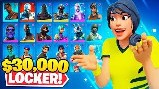 Our $30000 Fortnite Locker Tour