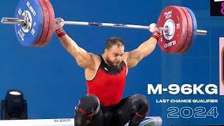 M-96kg IWF World Cup 2024  Full Session