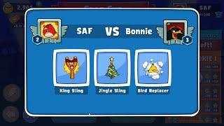 Angry Birds Friends. Star Cup Brawl SAF vs Bonnie. Passage from Sergey Fetisov