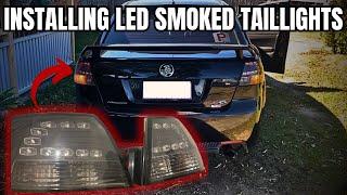 Installing LED Smoked Taillights On VE