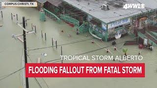 Latest on flooding fallout from fatal Tropical Storm Alberto