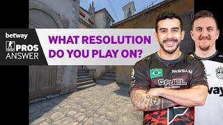 CSGO Pros Answer What Resolution Do You Play On?